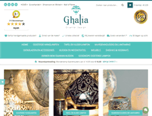 Tablet Screenshot of ghalia.nl